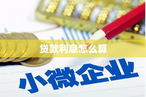 小金贷款利息怎么算