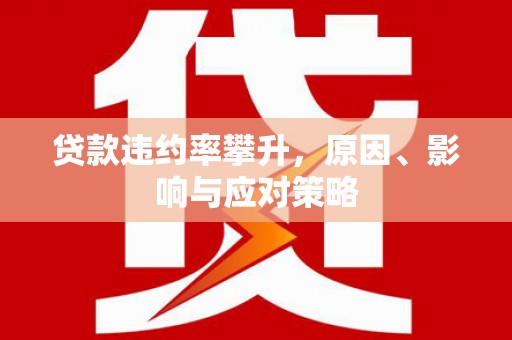 山南贷款违约率攀升，原因、影响与应对策略