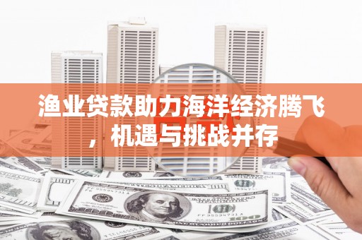 华龙渔业贷款助力海洋经济腾飞，机遇与挑战并存