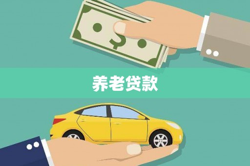 独山养老贷款