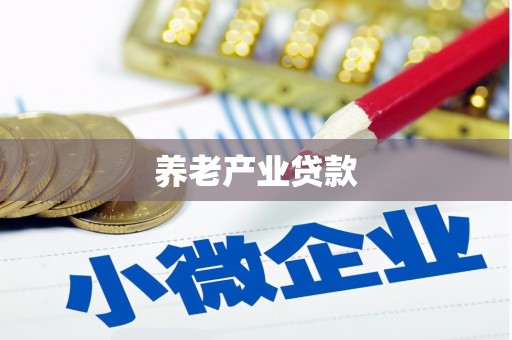 贞丰养老产业贷款