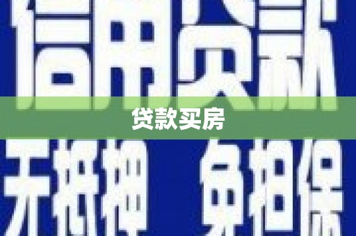 狮子贷款买房