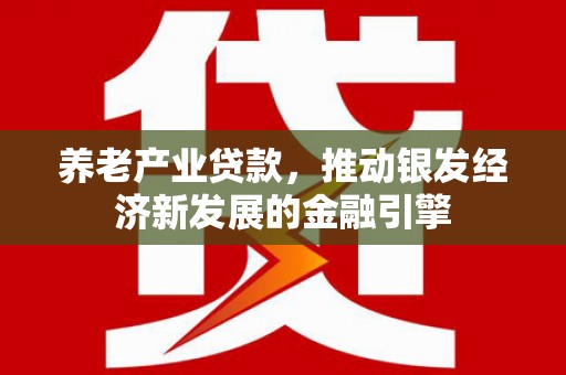 浑源养老产业贷款，推动银发经济新发展的金融引擎
