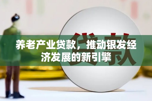 玉井养老产业贷款，推动银发经济发展的新引擎