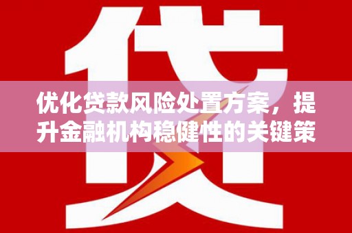 裕安优化贷款风险处置方案，提升金融机构稳健性的关键策略