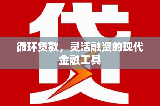 伊犁哈萨克循环贷款，灵活融资的现代金融工具