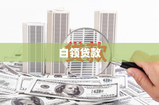 美溪白领贷款
