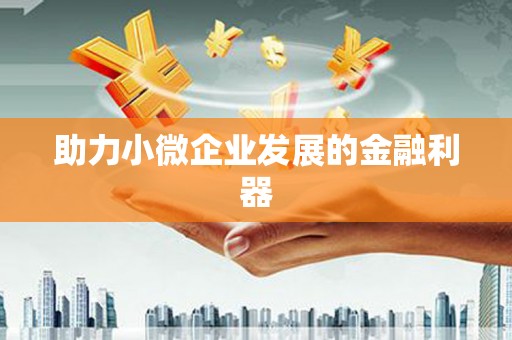 石门助力小微企业发展的金融利器